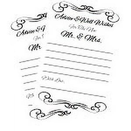 Wedding Activity & Bridal Shower Games Bride Wedding Advice Cards - 40Cards