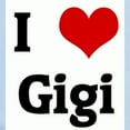 thumbnail image 2 of CafePress - I Love Gigi Infant Bodysuit - Baby Light Bodysuit, Size Newborn - 24 Months, 2 of 4
