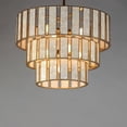 thumbnail image 3 of 12808CZNAB Maxim Lighting Miramar - 7 Light Chandelier-19.25 Inches Tall and 25.75 Inches Wide, 3 of 5
