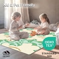 thumbnail image 4 of ODIKA 5'x7' Machine Washable Non-Slip Area Rug, Heavenly Cloud Whimsical Dreamy Ethereal Lush Enchanting Accent High Traffic Rug, Green, 528712, 4 of 5
