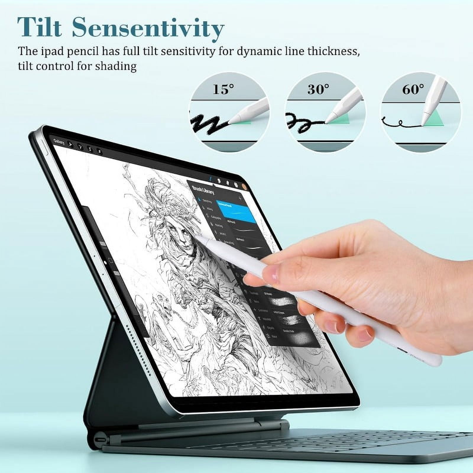 iPad Pencil, 10 Mins Fast Charging Stylus Pen for iPad Apple iPad Pencil, 10 Mins Fast Charging Stylus Pen for iPad Apple