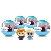 Mash'Ems - Frozen II - Series 1 - Squishy Collectible Figure 4 Pack (Assortment May Vary)