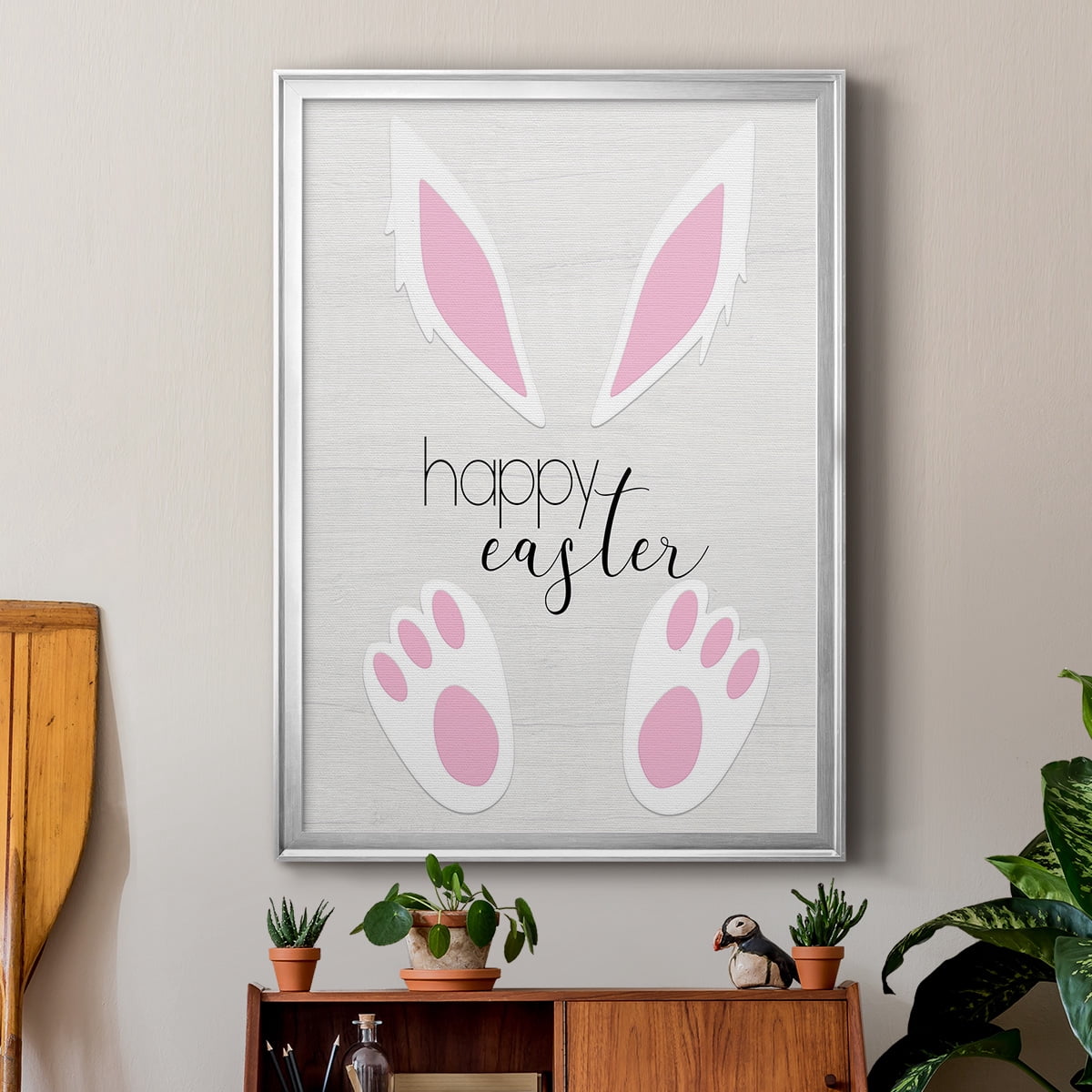 Happy Easter Premium Framed Print - Ready to Hang