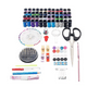 thumbnail image 5 of Kit De Costura Crochet 172 Suministros De Costura Accesorios Belug, Negro, 5 of 5