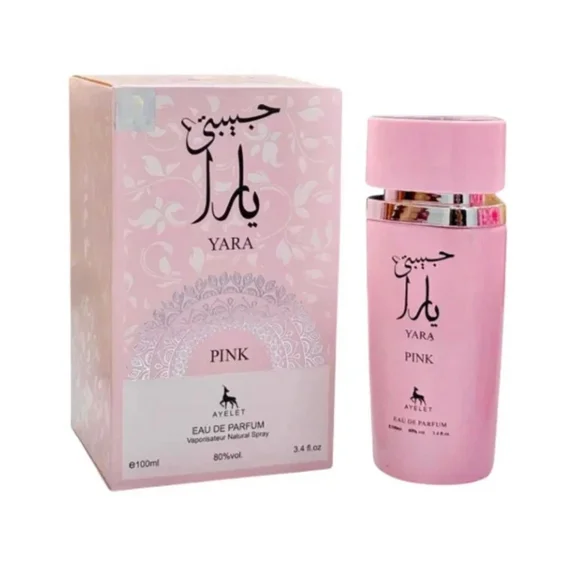 Yara Pink Eau de Parfum Spray for Women, 3.4 fl oz