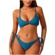 thumbnail image 1 of Traje de baño para mujer, estilo bikini de Europa y América, con efecto lavado, para mujer., 1 of 4