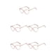thumbnail image 2 of Minnieouse 1 par de gafas de mujer de repuesto Universal HD elegante protección solar inastillable gafas de moda rosa Type2 NO2, 2 of 6