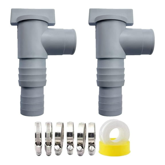 32mm Soft Hose Valves Stop Valves Shut off Valves Control Swimming Pool Accessory for Swimming