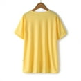 thumbnail image 5 of Ketyyh-chn99 Toddler T Shirts Girls Soft Short Sleeve Toddler Girls Tshirts Yellow,XL, 5 of 5