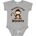 thumbnail image 3 of Inktastic Daddys Little Monkey Boys or Girls Baby Bodysuit, 3 of 5