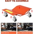 thumbnail image 6 of ChaoLink 4-Pack Car Dollies Set, Heavy Duty 6000 lb Car Roller Wheels with Brake for Garage, 6 of 7