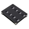 thumbnail image 1 of Teclado De Acceso Directo De Radio, Evita Resbalones Teclado Transceptor Compacto Y Portátil De Fácil Conexión Para IC 7610 Para IC 9700, 1 of 7