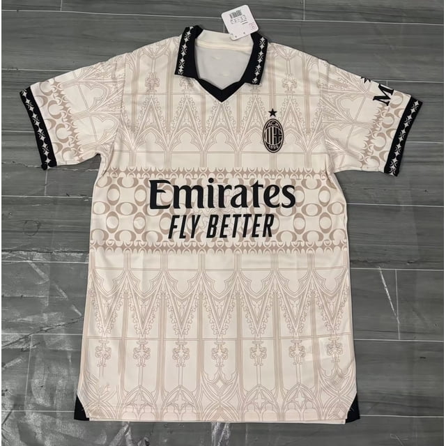 Old Jersey 23-24 Ac Milan Three Away White Football Jersey Collection