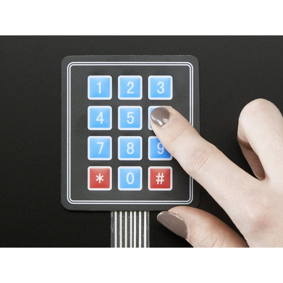 Adafruit Membrane 3x4 Matrix Keypad   Extras