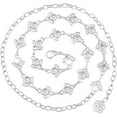 thumbnail image 4 of Cinturón de cadena Cinturón de vestir Cinturón de metal para mujer, 4 of 6