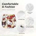 thumbnail image 6 of Lsque Sanrio Printed Women's Running Shorts with Liner Pockets,Elastic Quick Dry Workout Athletic Gym Yoga Shorts,Womens High Waist Shorts-Small, 6 of 9
