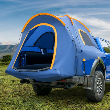 OXYGIE Truck Tent, PU2000 Waterproof Truck Tent for Camping, Detachable Truck tent for 2-Person, Blue (70.8 x 95.7 x 66.9 inch)