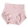 thumbnail image 2 of Xunlbb Womens Underwear Cotton Ladies Comfortable Solid Color Large Size Abdominal Panties Hight Waiste Underpants M-3XL Clearance Under $10, 2 of 4