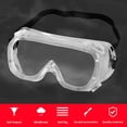 thumbnail image 2 of Jinsinto Anti-fog Safety Glasses with Wide Vision Clear Lens Adjustable Lab Goggles Chemical Splash Protection Work Safety Goggles, 2 of 5