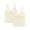 Cream*2, variant on Livona Women's Lace Cami Top - Adjustable Spaghetti Straps Wireless Comfort Padded Tank for Sleep Lounge