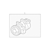 Genuine OE Nissan A/C Compressor - 92600-1KC7B