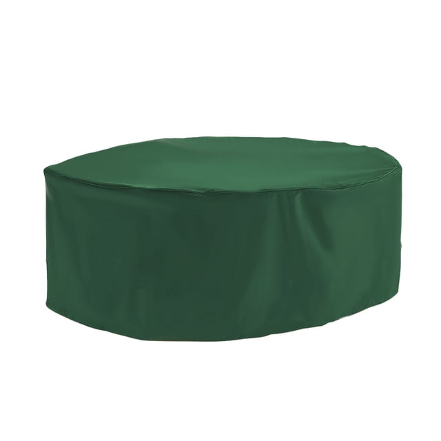Cubierta a prueba de polvo para mesa redonda y sillas Unique Bargains 1 pieza verde