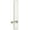Polished Nickel, variant on Grandeur 836295 Carre Solid Brass Tall Plate Rose Left Handed Single Dummy Door Lever -