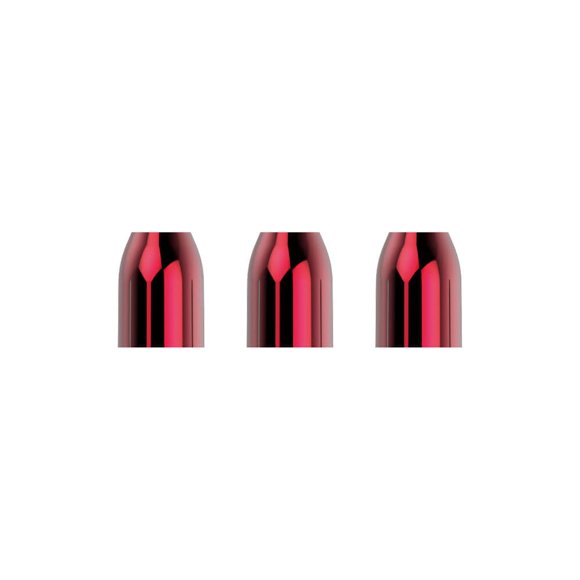 LSTYLE Dart Flight Accessory: Champagne Ring Premium Metal - Red