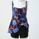 thumbnail image 5 of MKLEKYY Trajes De Baño Mujer Dos Piezas 2023 Women Bikini Set Leaf Printed Sleeveless Two Piece Beach Wear Hot Sexy Swimwears Tankinis Set, 5 of 6