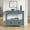 Blue, variant on Barara King Console Table, Entryway Table, Console Sofa Table, Display Shelf,36" Farmhouse Pine Wood Console Table with 4 Drawers & 1 Storage Shelf(Black)