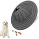 thumbnail image 1 of Juguetes masticables para perros para masticadores agresivos, juguetes para perros, juguetes interactivos para masticar perros para entrenar y limpiar los dientes (gris, disco volador), 1 of 5