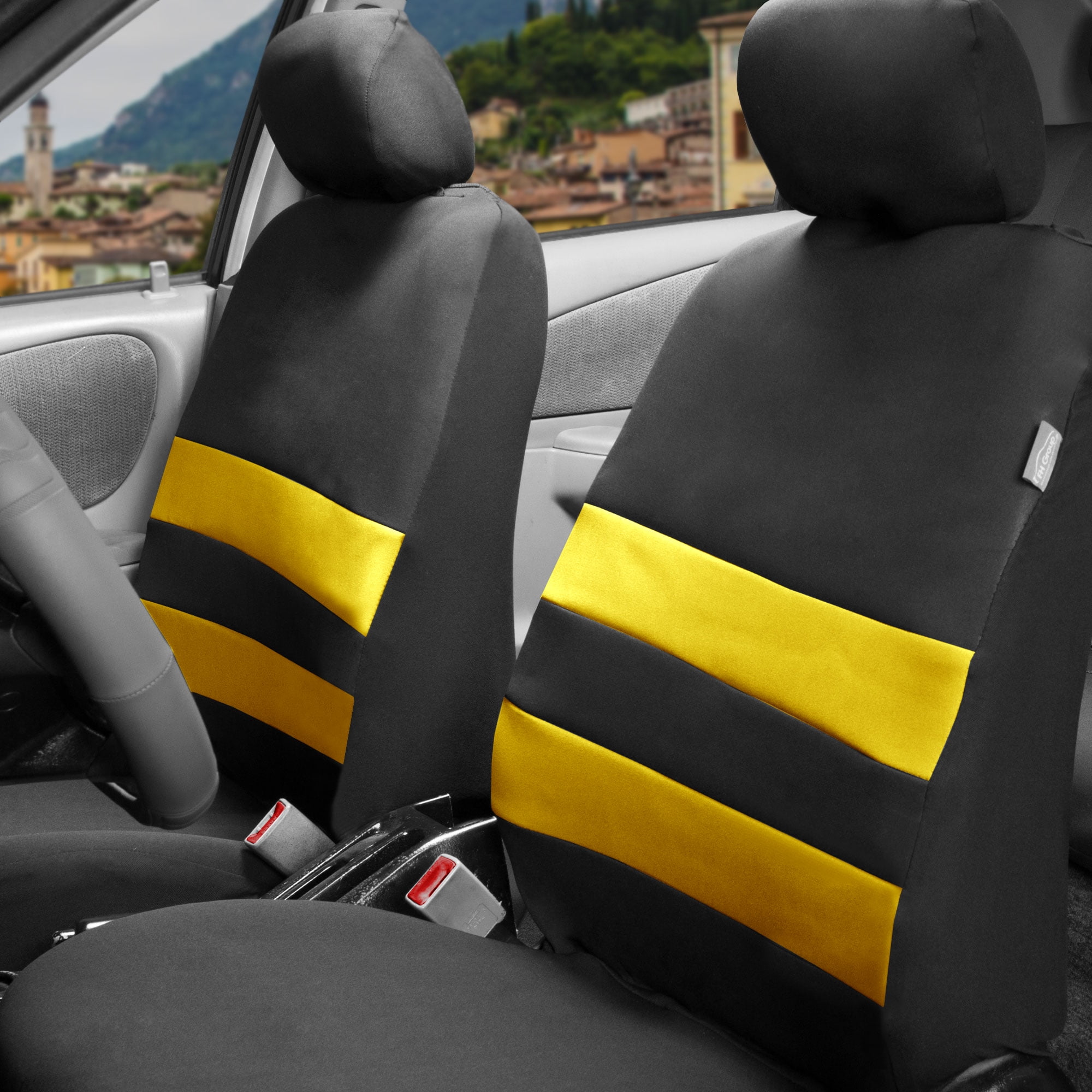 FH Group Premium Neoprene Seat covers, Airbag Compatible, Front Bucket