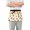 Cute Hand Paint Birds, variant on Tropical Pineapple Server Apron with 3 Pockets Waterproof Waitress Waist Short Apron for Man Woman 12 Inches