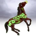 thumbnail image 3 of Breyer Traditional Series | Beowulf | 2024 Halloween Horse | Glow in The Dark | Horse Figurine | Model #B-TR-10118, 3 of 6