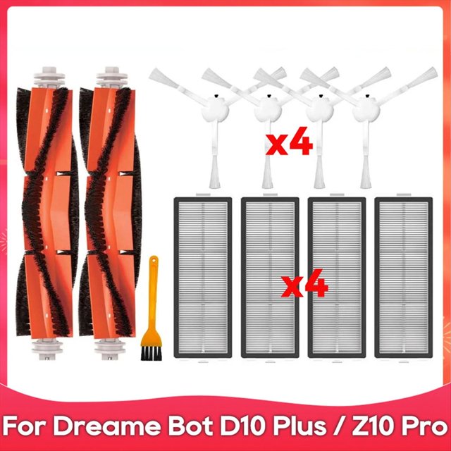 Accesorio para Aspiradoras para Bot D10 Plus / RLS3D / Z10 Pro / L10 Plus con Cepillo Lateral y Filtro HEPA