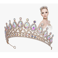thumbnail image 1 of Xtellar Coronas Reina Para Niña Princesa Tiaras De Boda Tocado Novia, 1 of 1