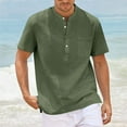 thumbnail image 2 of Yiaimeir ‌Men's Ultra-Thin Summer T-shirt Lightweight Casual Short Sleeve Top‌, 2 of 5