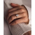 thumbnail image 5 of SOLITAIRE JEWELS 3.1CT Oval Cut Moissanite Diamond Hidden Halo Engagement Ring, Anniversary Ring For Women, 10k Yellow Gold Solitaire Ring, 5 of 8