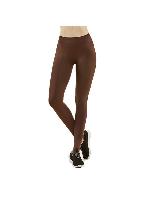 Kostuum Sympathiek Resultaat Womens Leggings in Womens Pants | Brown - Walmart.com