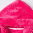 thumbnail image 6 of Boys Girls Kids Hooded Bathrobe,Soft Flannel Loungewear Robe with Adjustable Tie,Cartoon Print,for Toddlers to Kids 2-12 Years Toddler Pajamas Gibobby,Hot Pink,Size 11-12T, 6 of 9
