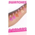 thumbnail image 6 of LEBONYARD 3.5g Heart Shaped Blush Powder, 6 Assorted Colors Portable Face Makeup, 6 of 9
