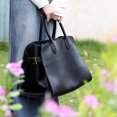 thumbnail image 4 of Bolso de mano para mujer, elegante bolso de cuero genuino, moda para uso diario en la oficina, 4 of 5