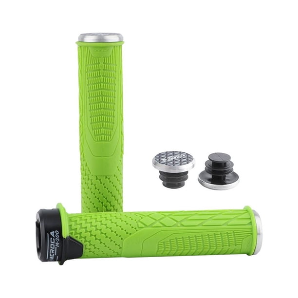 Soidarity Empuñaduras de manillar de bicicleta, componente de decoración de bicicletas, accesorios de cubierta antideslizante, cubiertas de manillar de Ciclismo Verde Soidarity OD024548-04