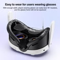 thumbnail image 5 of Meponn Meta Quest 3 Wireless VR Facial Interface Set with Accessories for Meta Quest 3, Black, 5 of 12