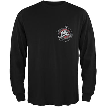 Motor City Mechanics- T-Shirt à Manches Longues pour Jeunes avec Double Logo