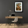 thumbnail image 4 of Giovanni Paolo Castelli 18x24 Black Modern Framed Museum Art Print Titled - Anthropomorphic Allegory of Autumn (17th-18th Century), 4 of 5