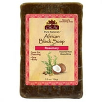 Okay African Black Soap, Rosemary, 5.5 Oz