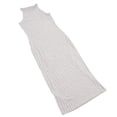 thumbnail image 3 of Vestido ajustado de mujer Nikou sin mangas interior de punto color gris talla L, 3 of 15