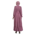 thumbnail image 5 of Dusty Rose - Crew neck - Fully Lined - Modest Dress - Refka, 5 of 5