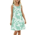 thumbnail image 4 of Robes Fille Robe Florale Robe d'Anniversaire Fille Robes d'Été Robe Chic Vêtements Fille 5-6 Ans Mode Fille, 4 of 4
